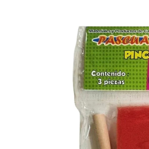 PINCEL ESPONJA PLANO SURT. C3PZ VMED PASCUA E.24 C.192